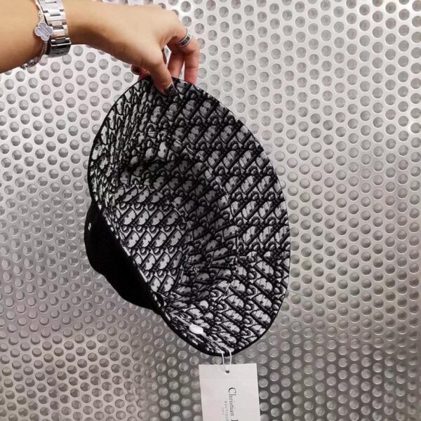 designer,replica,clothing,fake,1:1,lv,luxury,high quality Dior classic presbyopic double-sided bucket hat