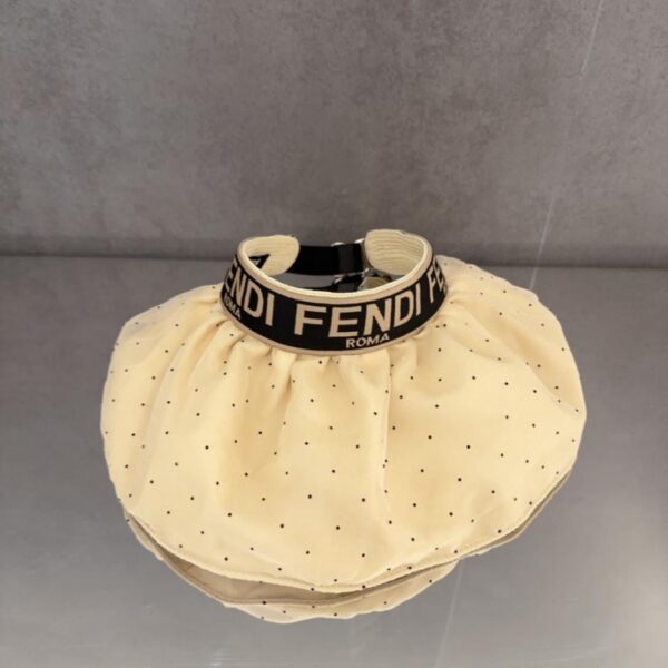 designer,replica,clothing,fake,1:1,lv,luxury,high quality FENDI spring and summer ultra-fine decorative empty top hat