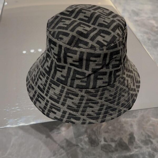 designer,replica,clothing,fake,1:1,lv,luxury,high quality Fendi presbyopic letter bucket hat