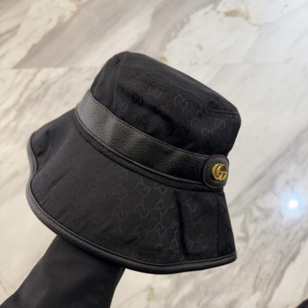 designer,replica,clothing,fake,1:1,lv,luxury,high quality GUCCI counter new simple embroidered fisherman hat