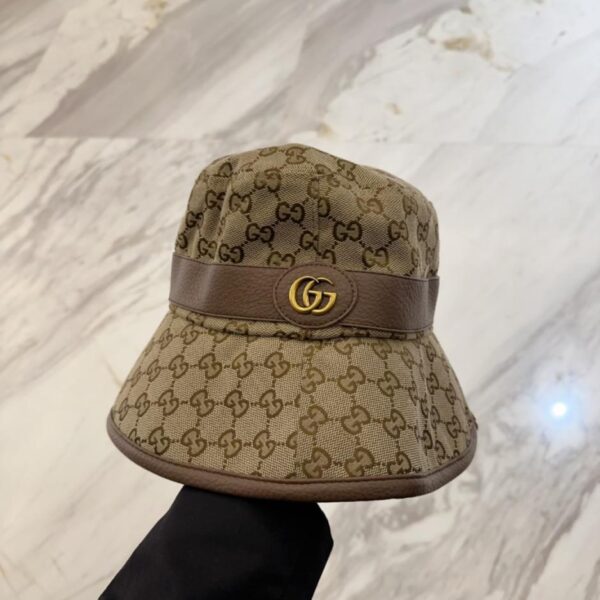 designer,replica,clothing,fake,1:1,lv,luxury,high quality GUCCI counter new simple embroidered fisherman hat