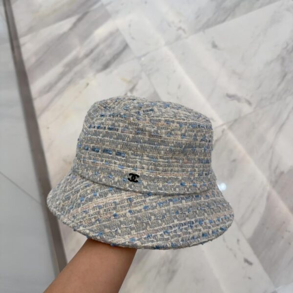 designer,replica,clothing,fake,1:1,lv,luxury,high quality Chanel catwalk autumn and winter braided bucket hat