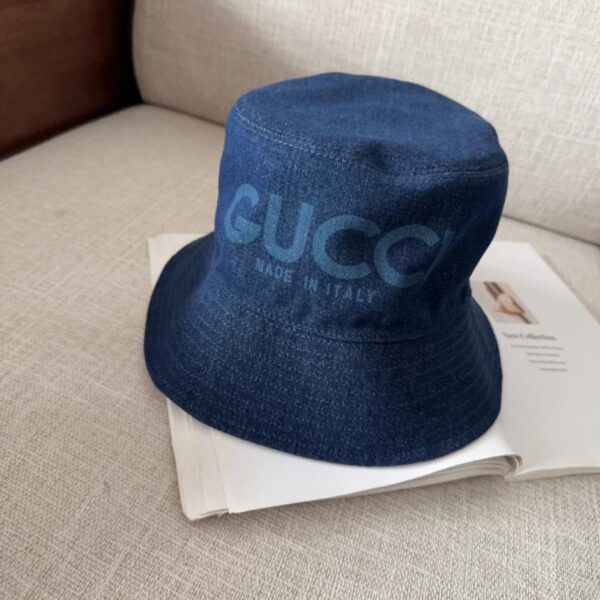 designer,replica,clothing,fake,1:1,lv,luxury,high quality GUCCI counter new simple embroidered fisherman hat