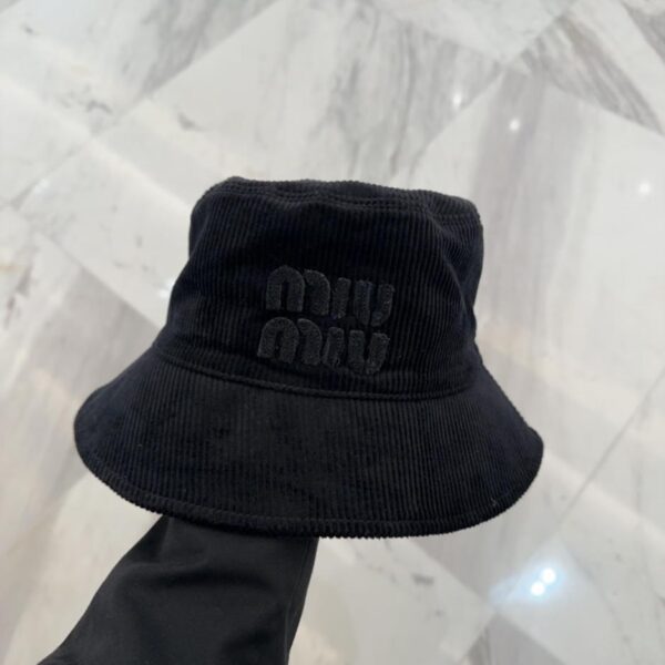 designer,replica,clothing,fake,1:1,lv,luxury,high quality Miu Miu corduroy textured fisherman