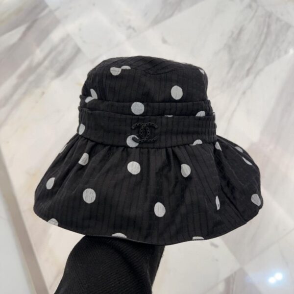 designer,replica,clothing,fake,1:1,lv,luxury,high quality Chanel new spring and summer cloth hat pleated bucket hat