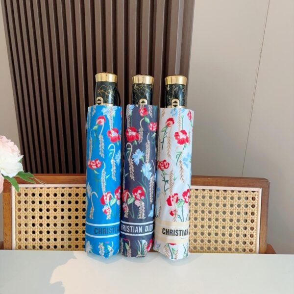 designer,replica,clothing,fake,1:1,lv,luxury,high quality Dior’s new wheat ear three-fold automatic folding umbrella