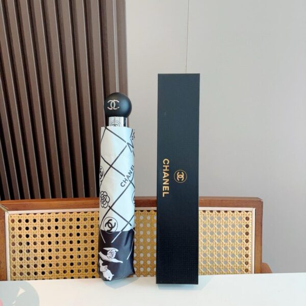 designer,replica,clothing,fake,1:1,lv,luxury,high quality CHANEL three-fold automatic folding umbrella