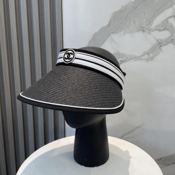 designer,replica,clothing,fake,1:1,lv,luxury,high quality Chanel new visor empty top hat