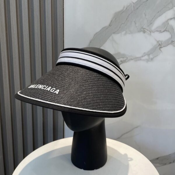 designer,replica,clothing,fake,1:1,lv,luxury,high quality BALENCIAGA new empty top hat sun hat