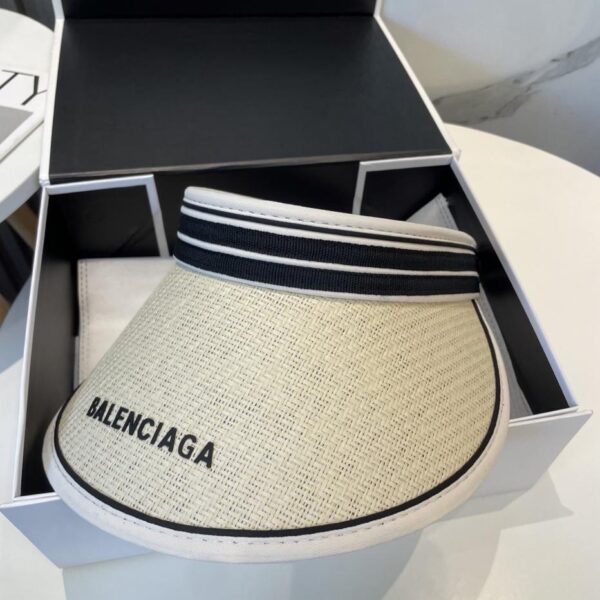 designer,replica,clothing,fake,1:1,lv,luxury,high quality BALENCIAGA new empty top hat sun hat