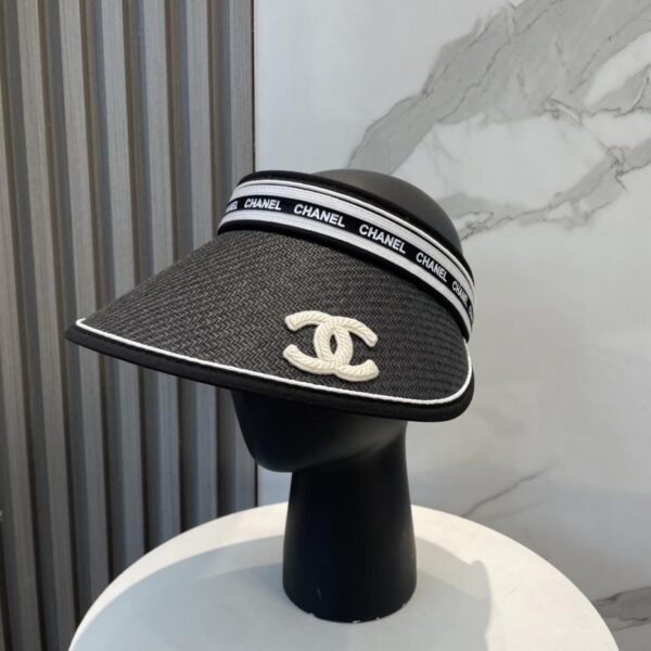 designer,replica,clothing,fake,1:1,lv,luxury,high quality Chanel new visor empty top hat