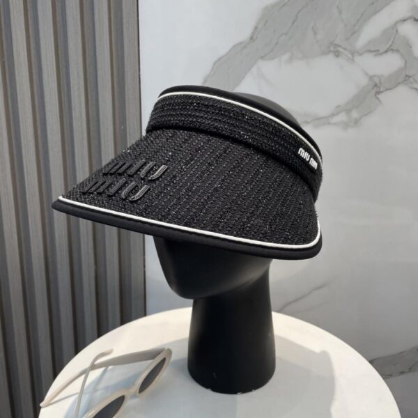 designer,replica,clothing,fake,1:1,lv,luxury,high quality Miu Miu Miu Miu new empty top hat