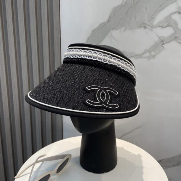 designer,replica,clothing,fake,1:1,lv,luxury,high quality Chanel’s new lace-trimmed sweet style hollow hat