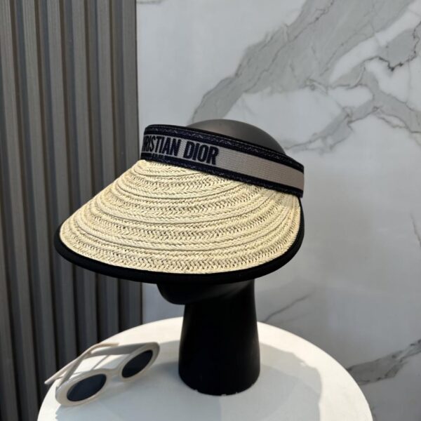 designer,replica,clothing,fake,1:1,lv,luxury,high quality DIOR new visor hollow top headband hat