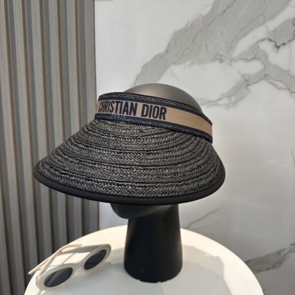 designer,replica,clothing,fake,1:1,lv,luxury,high quality DIOR new visor hollow top headband hat