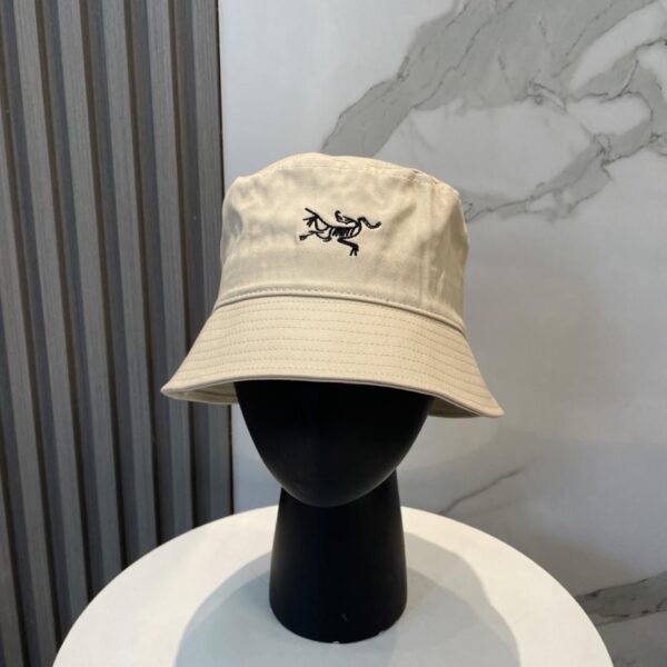 designer,replica,clothing,fake,1:1,lv,luxury,high quality Arcteryx new embroidery counter synchronized bucket hat