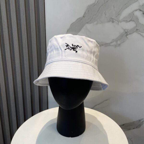 designer,replica,clothing,fake,1:1,lv,luxury,high quality Arcteryx new embroidery counter synchronized bucket hat