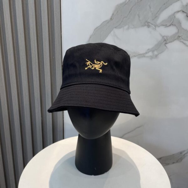 designer,replica,clothing,fake,1:1,lv,luxury,high quality Arcteryx new embroidery counter synchronized bucket hat
