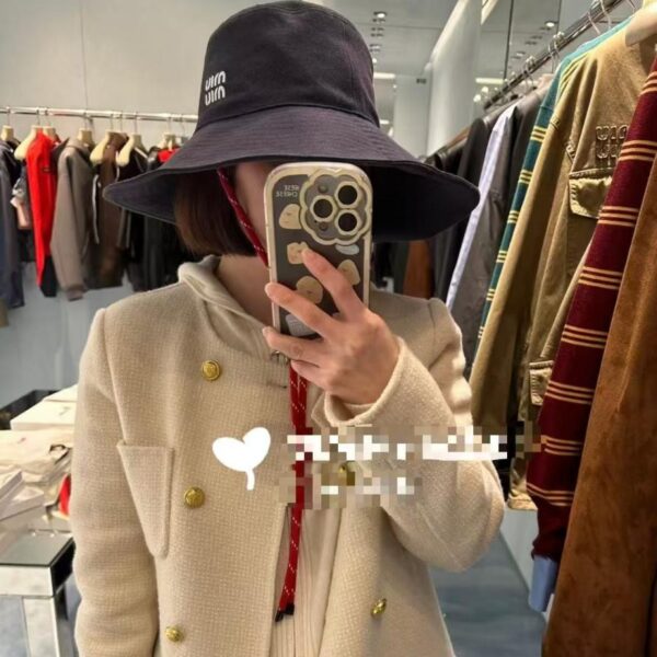 designer,replica,clothing,fake,1:1,lv,luxury,high quality Miu Miu new bucket hat