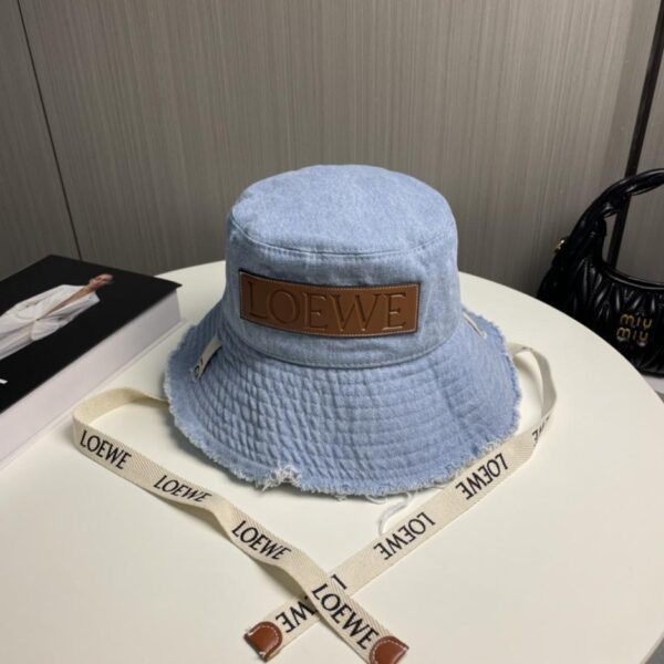 designer,replica,clothing,fake,1:1,lv,luxury,high quality Loewe personalized bucket hat with strap