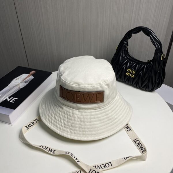 designer,replica,clothing,fake,1:1,lv,luxury,high quality Loewe personalized bucket hat with strap
