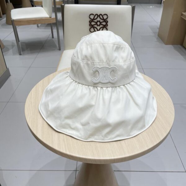 designer,replica,clothing,fake,1:1,lv,luxury,high quality Celine simple empty top hat sun protection fisherman hat