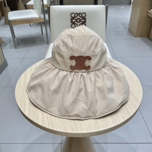 designer,replica,clothing,fake,1:1,lv,luxury,high quality Celine simple empty top hat sun protection fisherman hat