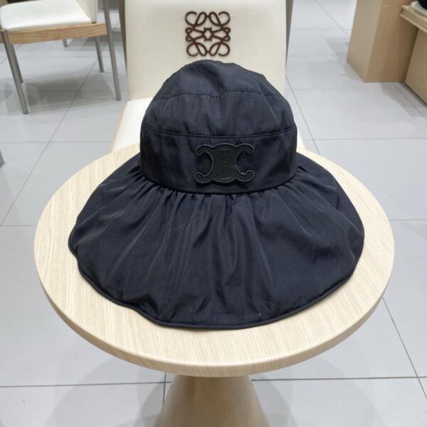 designer,replica,clothing,fake,1:1,lv,luxury,high quality Celine simple empty top hat sun protection fisherman hat