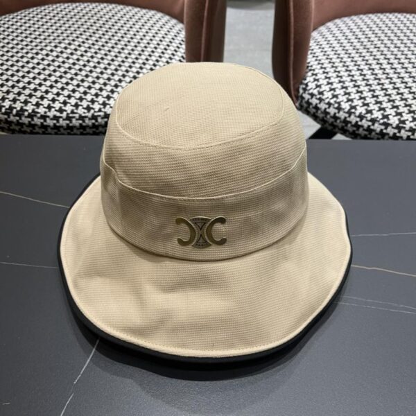 designer,replica,clothing,fake,1:1,lv,luxury,high quality CELINE new Korean style bow bucket hat