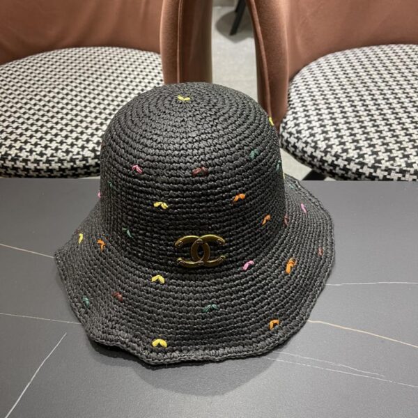 designer,replica,clothing,fake,1:1,lv,luxury,high quality CHANEL new seaside vacation hat women’s summer fisherman hat