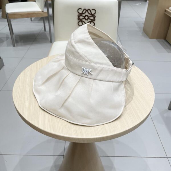 designer,replica,clothing,fake,1:1,lv,luxury,high quality DIOR ponytail visor summer mesh lightweight and breathable fisherman hat