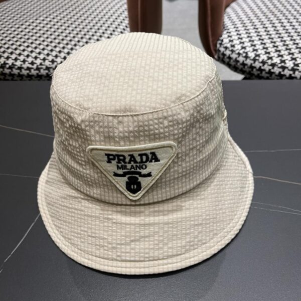 designer,replica,clothing,fake,1:1,lv,luxury,high quality Prada new drawstring bucket hat