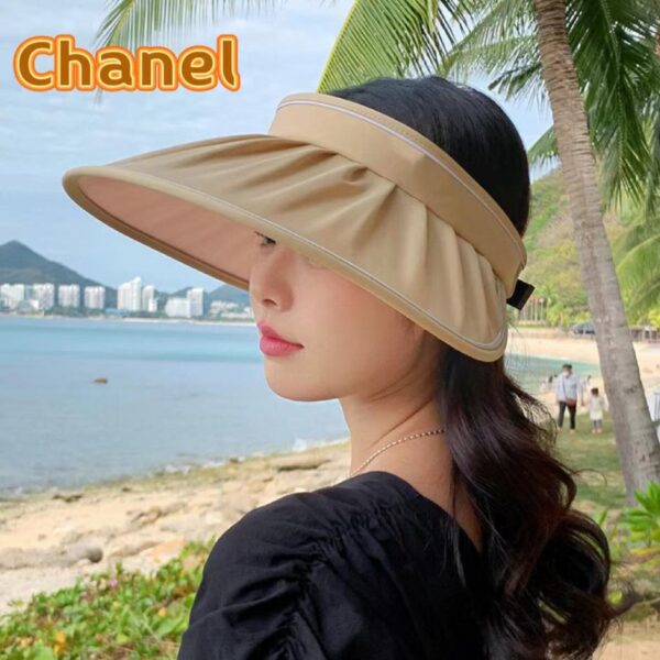 designer,replica,clothing,fake,1:1,lv,luxury,high quality Chanel new empty top shell hat