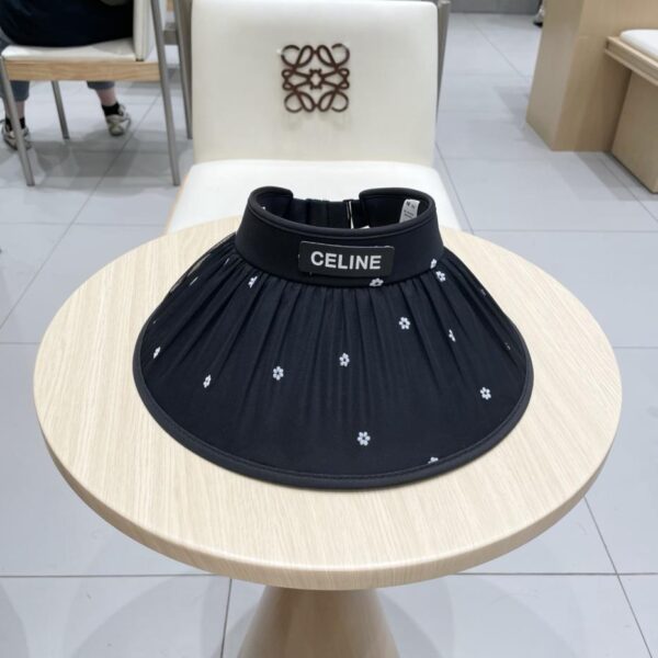 designer,replica,clothing,fake,1:1,lv,luxury,high quality CELINE spring and summer ultra-fine decorative empty top hat