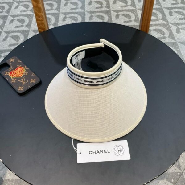 designer,replica,clothing,fake,1:1,lv,luxury,high quality Chanel new summer sun hat empty top hat