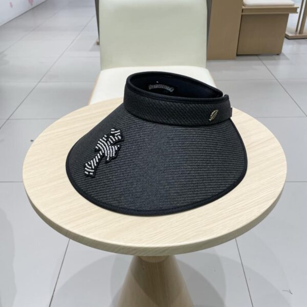 designer,replica,clothing,fake,1:1,lv,luxury,high quality Crow Heart Sun Hat