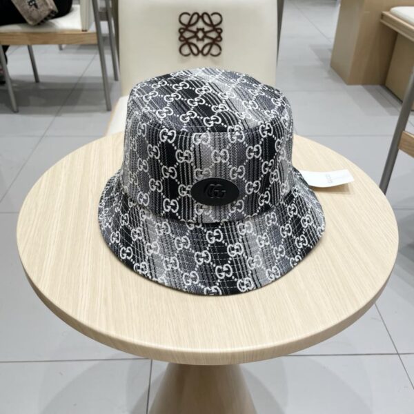 designer,replica,clothing,fake,1:1,lv,luxury,high quality Gucci counter new Laozi jacquard bucket hat