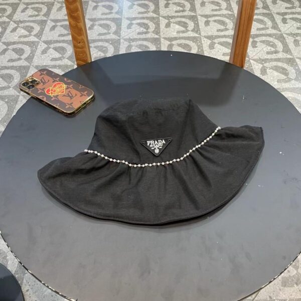 designer,replica,clothing,fake,1:1,lv,luxury,high quality Prada new early spring bucket hat, classic style for both men and women