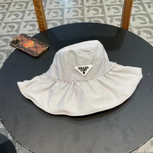 designer,replica,clothing,fake,1:1,lv,luxury,high quality Prada new early spring bucket hat, classic style for both men and women