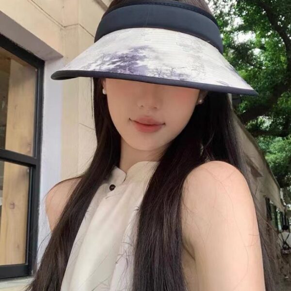 designer,replica,clothing,fake,1:1,lv,luxury,high quality Chanel Women’s New Summer Foldable Big Brim Sun Hat
