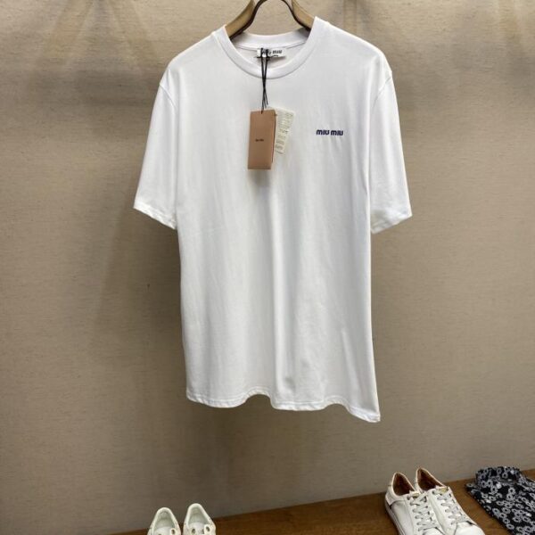 designer,replica,clothing,fake,1:1,lv,luxury,high quality Miu Miu Spring Summer Short Sleeve