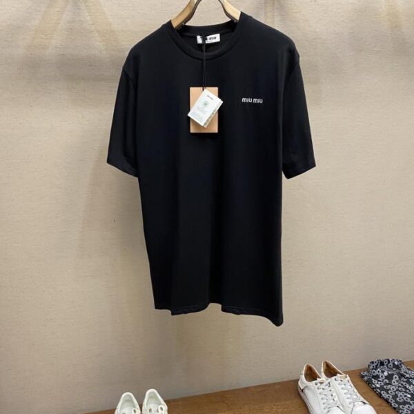 designer,replica,clothing,fake,1:1,lv,luxury,high quality Miu Miu Spring Summer Short Sleeve