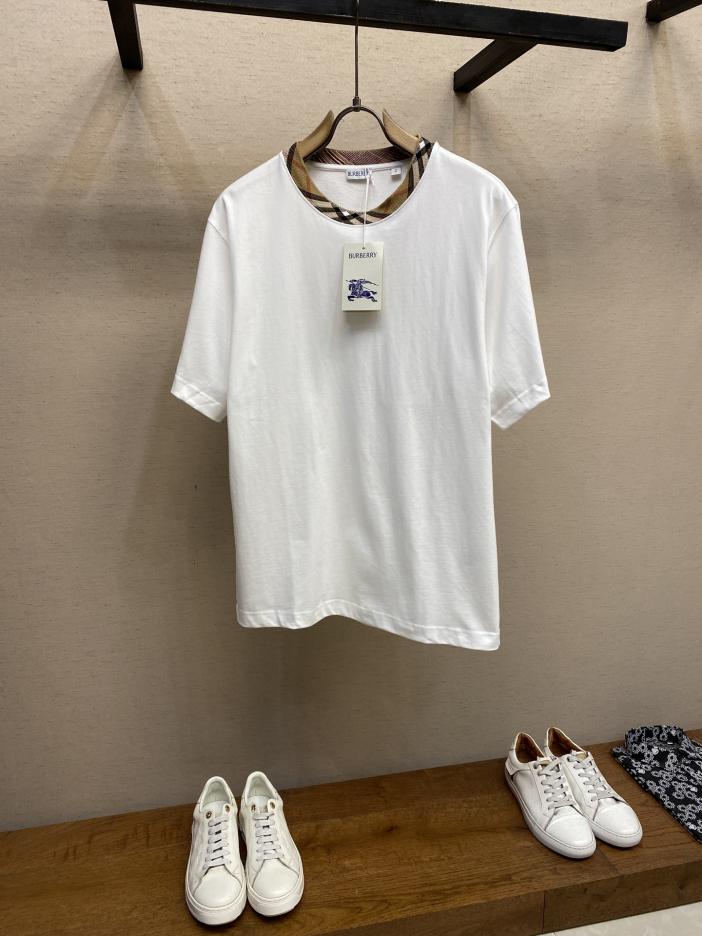 designer,replica,clothing,fake,1:1,lv,luxury,high quality Burberry plaid collar crew neck short sleeves designer,replica,clothing,fake,1:1,lv,luxury,high quality Burberry plaid collar crew neck short sleeves