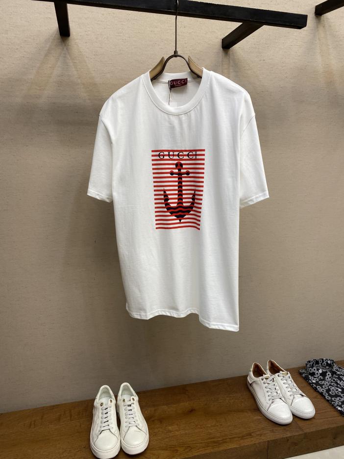 designer,replica,clothing,fake,1:1,lv,luxury,high quality Gucci×Nautical Series Short Sleeve T-Shirt Unisex designer,replica,clothing,fake,1:1,lv,luxury,high quality Gucci×Nautical Series Short Sleeve T-Shirt Unisex