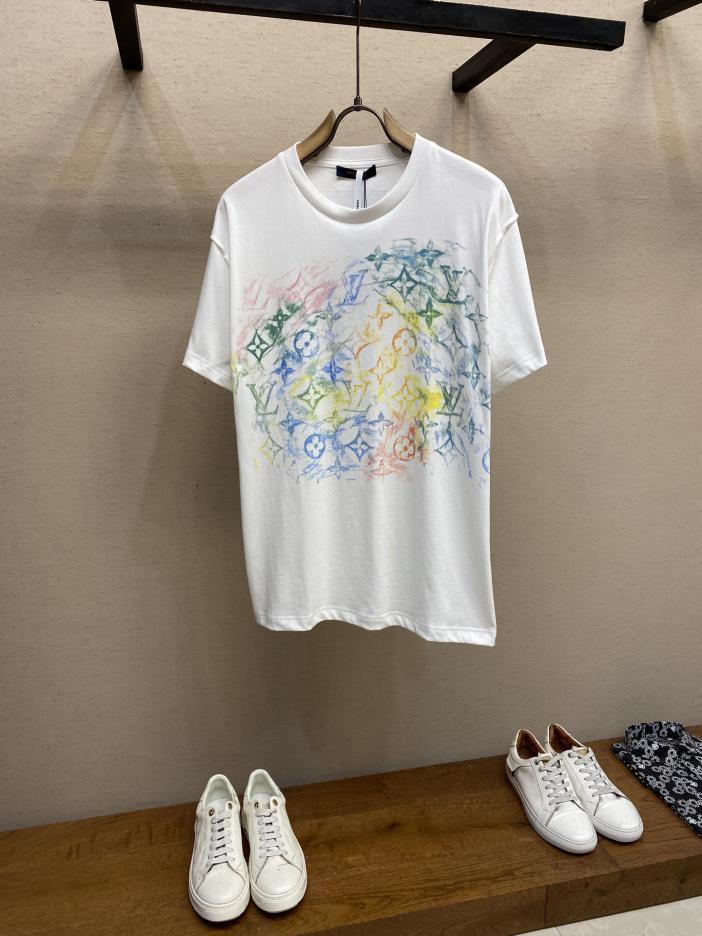 designer,replica,clothing,fake,1:1,lv,luxury,high quality Louis Vuitton all-over colorful round neck short-sleeved T-shirt designer,replica,clothing,fake,1:1,lv,luxury,high quality Louis Vuitton all-over colorful round neck short-sleeved T-shirt