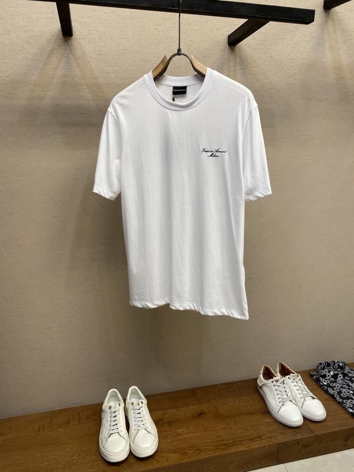 designer,replica,clothing,fake,1:1,lv,luxury,high quality EMPORIO ARMANI new letter embroidered round neck short sleeves designer,replica,clothing,fake,1:1,lv,luxury,high quality EMPORIO ARMANI new letter embroidered round neck short sleeves
