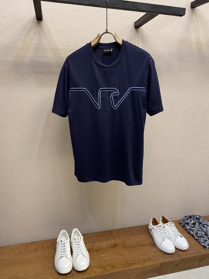 designer,replica,clothing,fake,1:1,lv,luxury,high quality EMPORIO ARMANI Eagle logo embroidery crew neck short sleeves designer,replica,clothing,fake,1:1,lv,luxury,high quality EMPORIO ARMANI Eagle logo embroidery crew neck short sleeves