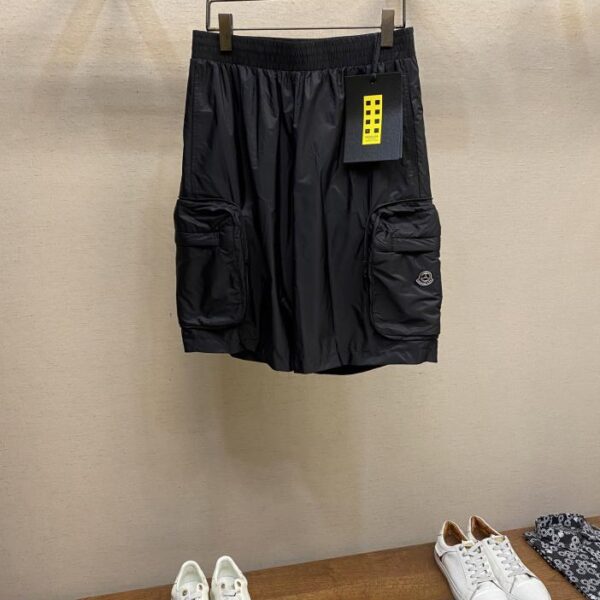 designer,replica,clothing,fake,1:1,lv,luxury,high quality Moncler three-party joint nylon shorts