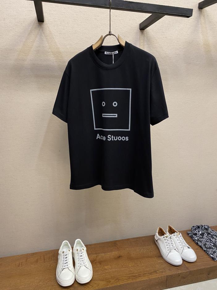 designer,replica,clothing,fake,1:1,lv,luxury,high quality Acne Studios cartoon smiley face 3D print short-sleeved T-shirt designer,replica,clothing,fake,1:1,lv,luxury,high quality Acne Studios cartoon smiley face 3D print short-sleeved T-shirt