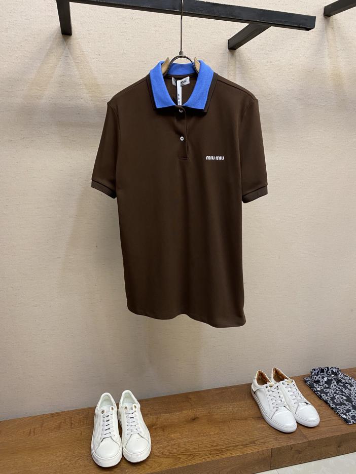 designer,replica,clothing,fake,1:1,lv,luxury,high quality Miu Miu cotton piqué polo shirt designer,replica,clothing,fake,1:1,lv,luxury,high quality Miu Miu cotton piqué polo shirt